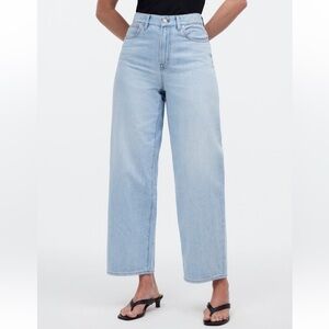 Madewell Curvy Perfect Vintage Wide Leg Crop Jeans